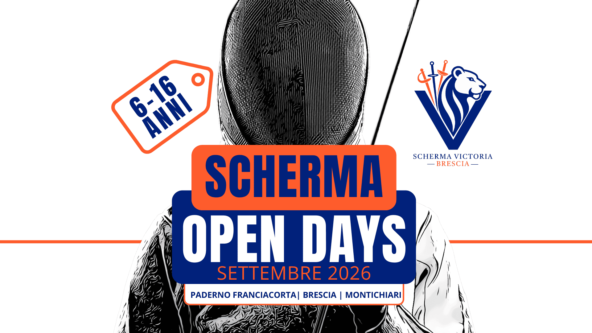 Open Days 2026 – Vivi la scherma