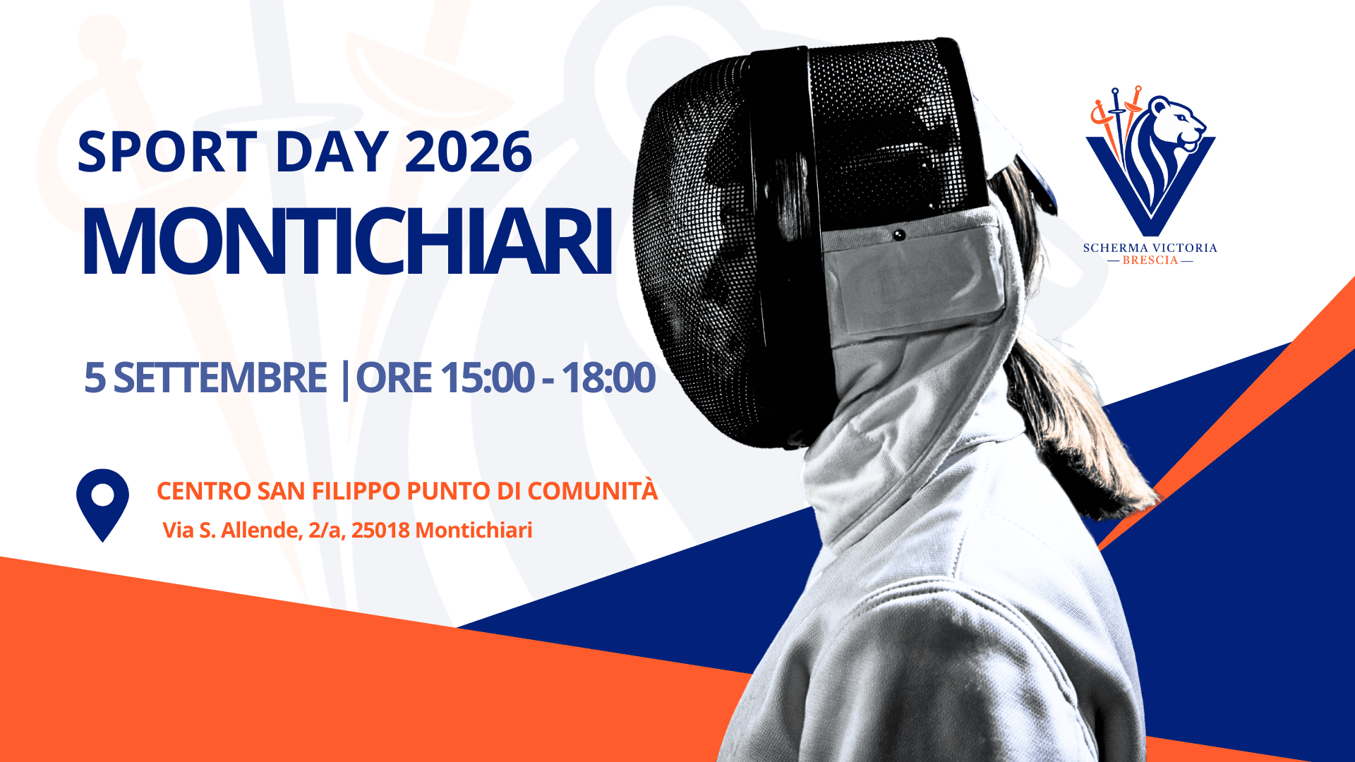 SPORT DAY 2026: scherma a Montichiari